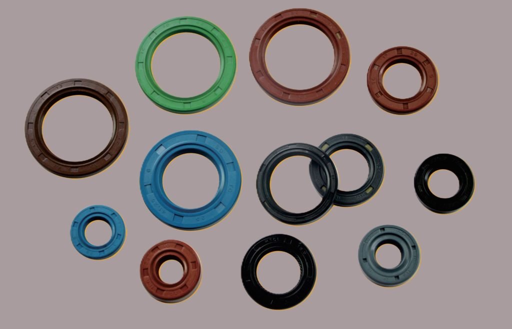 Motorcycle engine oil seal